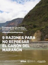 9 razones para no represar El Cañón del Marañón: protegiendo los ríos del Perú para que fluyan libres y limpios
